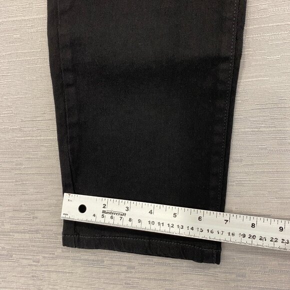 Lucky Brand 410 Jeans Mens 30 x 32 Black Denim Pants Straight Leg - Picture 9 of 14